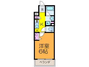 ﾌﾟﾚ-ﾙ･ﾄﾞｩ-ｸ東京NORTH Ⅳ(407)の物件間取画像